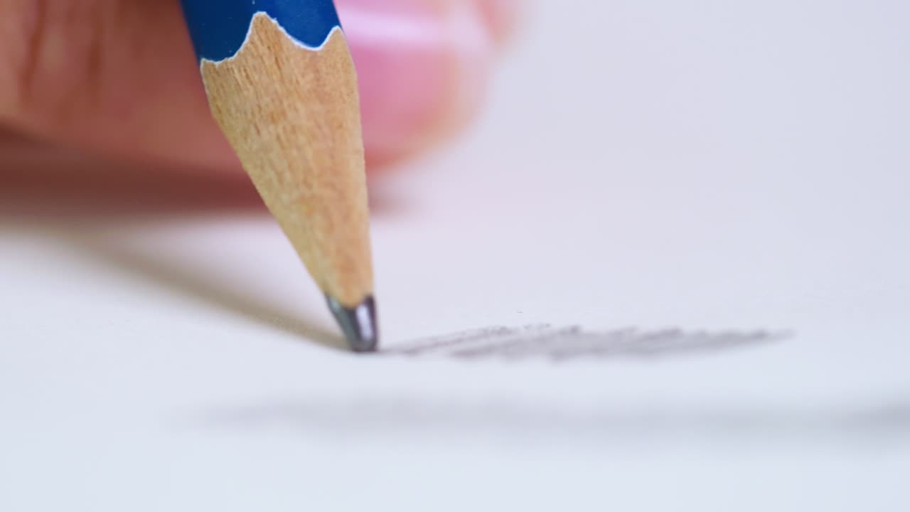 Discover the intricate process of pencil drawing this detailed instructional