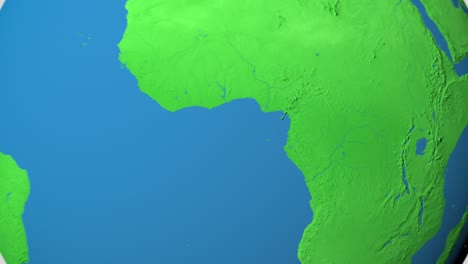haz un zoom en el mapa 3d de guinea ecuatorial