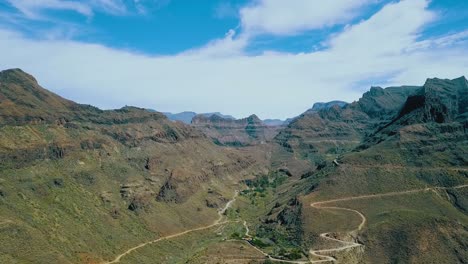 antena del increíble cañón de gran canaria en las islas canarias españolas