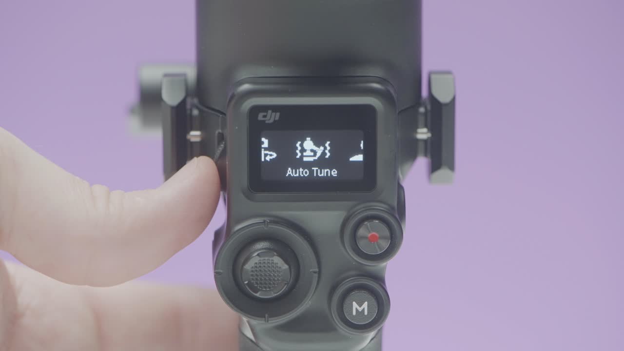 dji gimbal 카메라 설정 및 제어