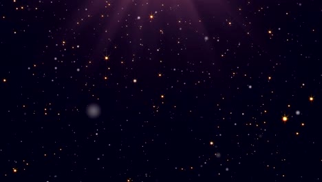 el fondo de las estrellas de bucle
