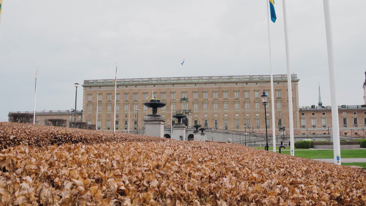 Royal castle in Stockholm Sweden.