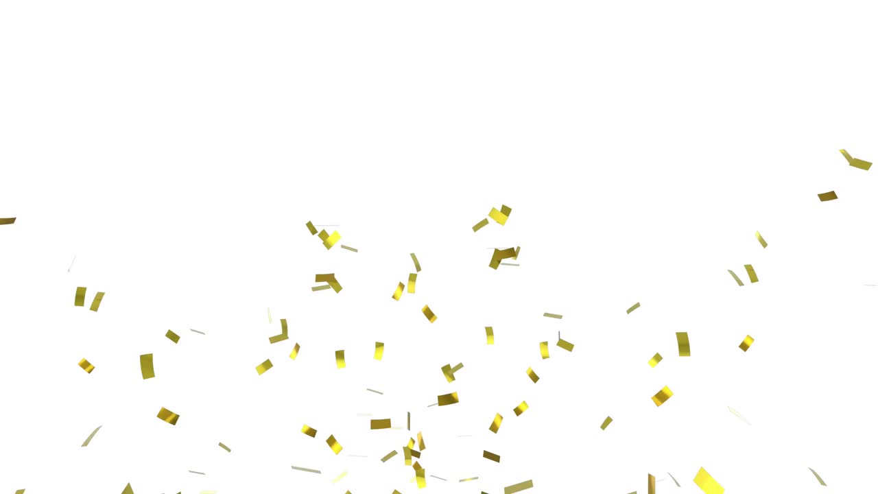Confetti falling | Premium Stock Video Footage
