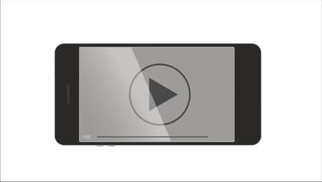 teléfono inteligente negro con una pantalla vertical en el tranvía teléfono inteligente clave croma