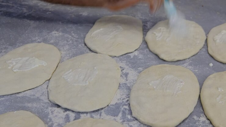 Making pita bread