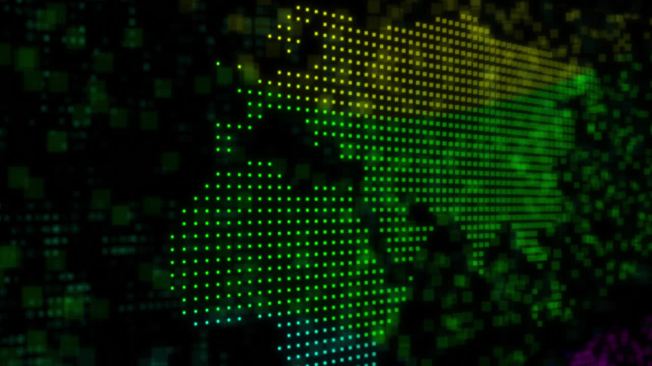 mapa del mundo digital