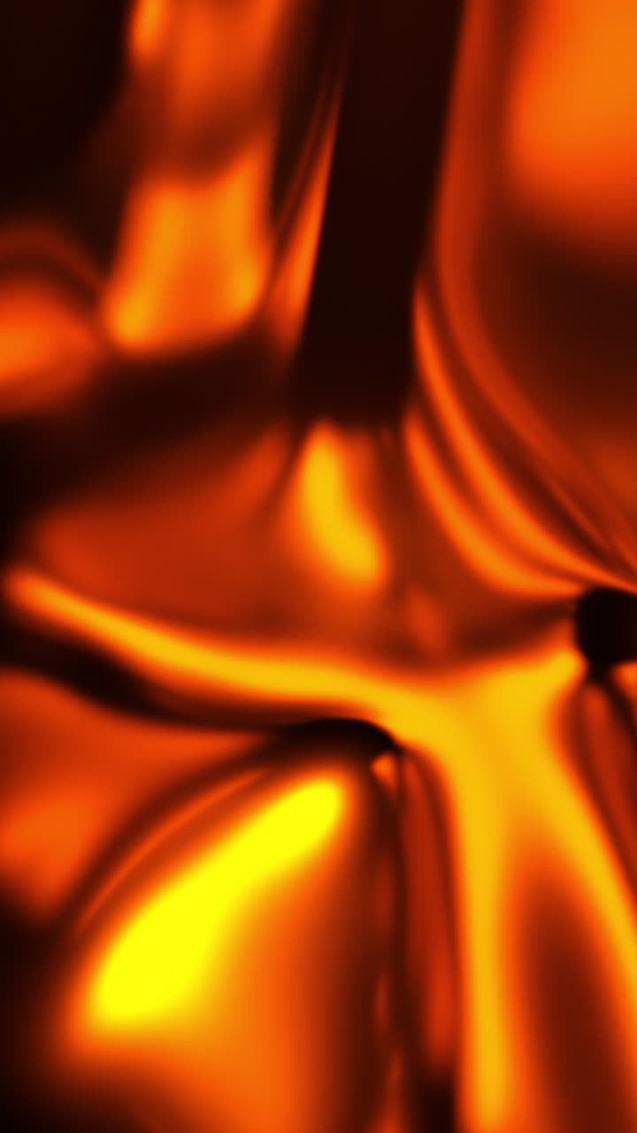 Abstract Orange Metallic Background