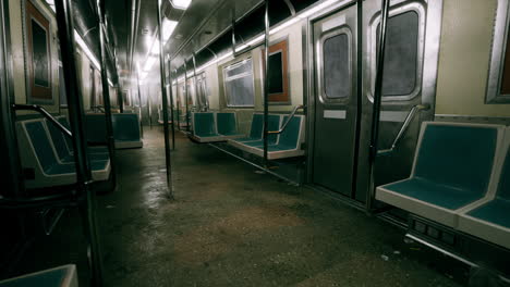 empty subway car