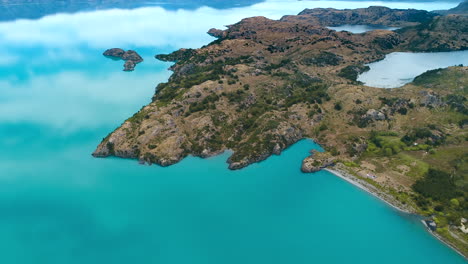 patagina, lake of general carrera in chile