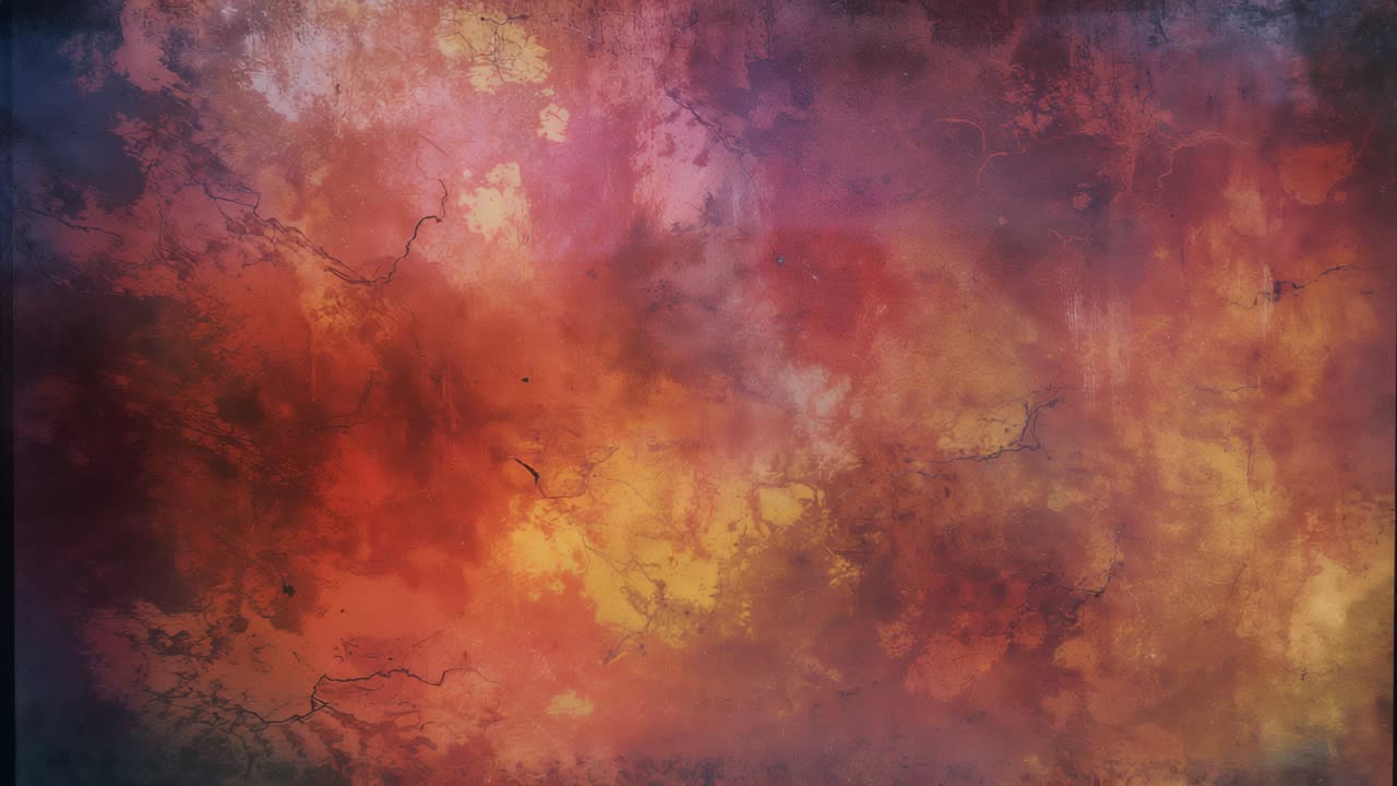 Shifting marbled field flowing across canvas as frames play showing warm pools dark veins streaks