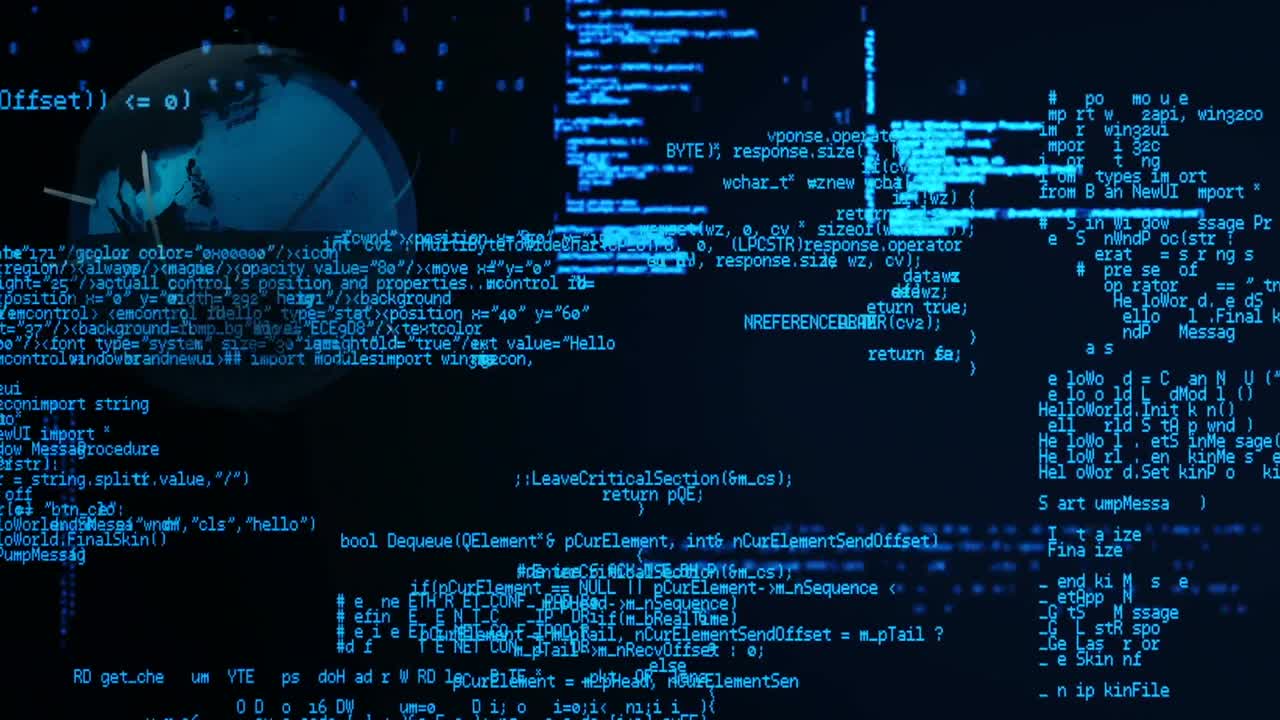 Digitally generated screen 4k