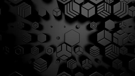 fondo de hexágonos animados