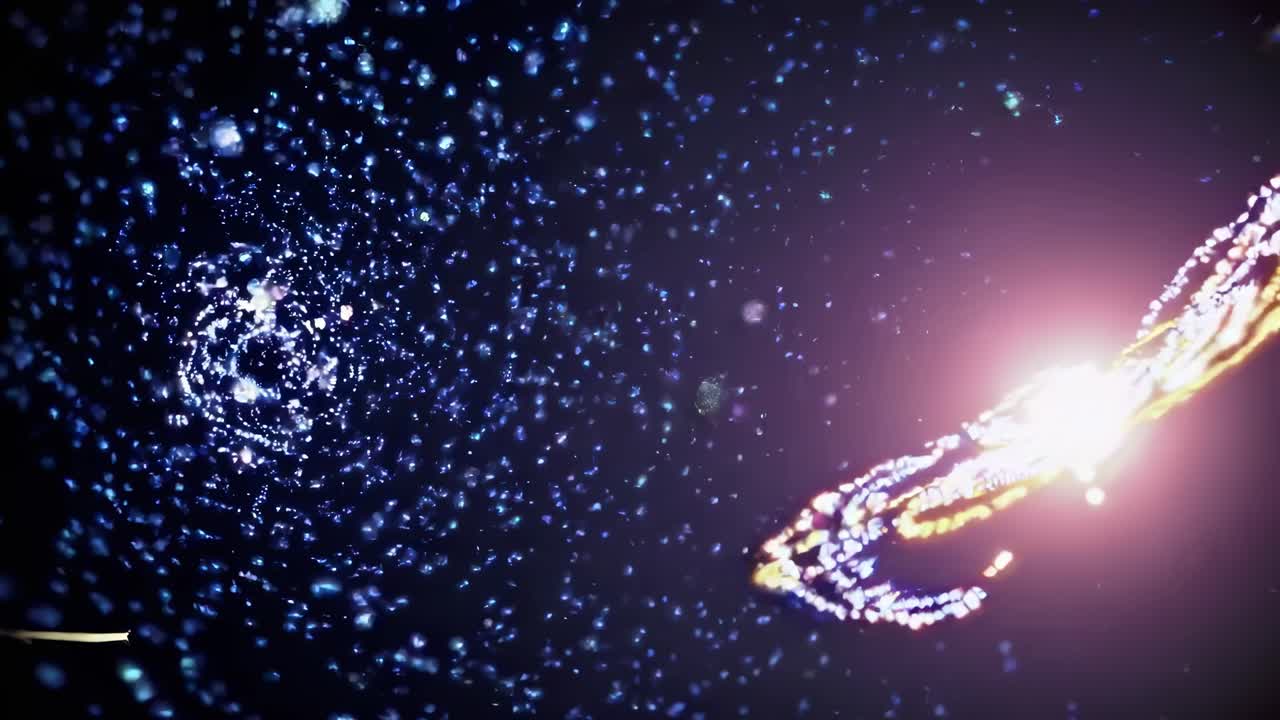 Cosmic Galaxy Spiral