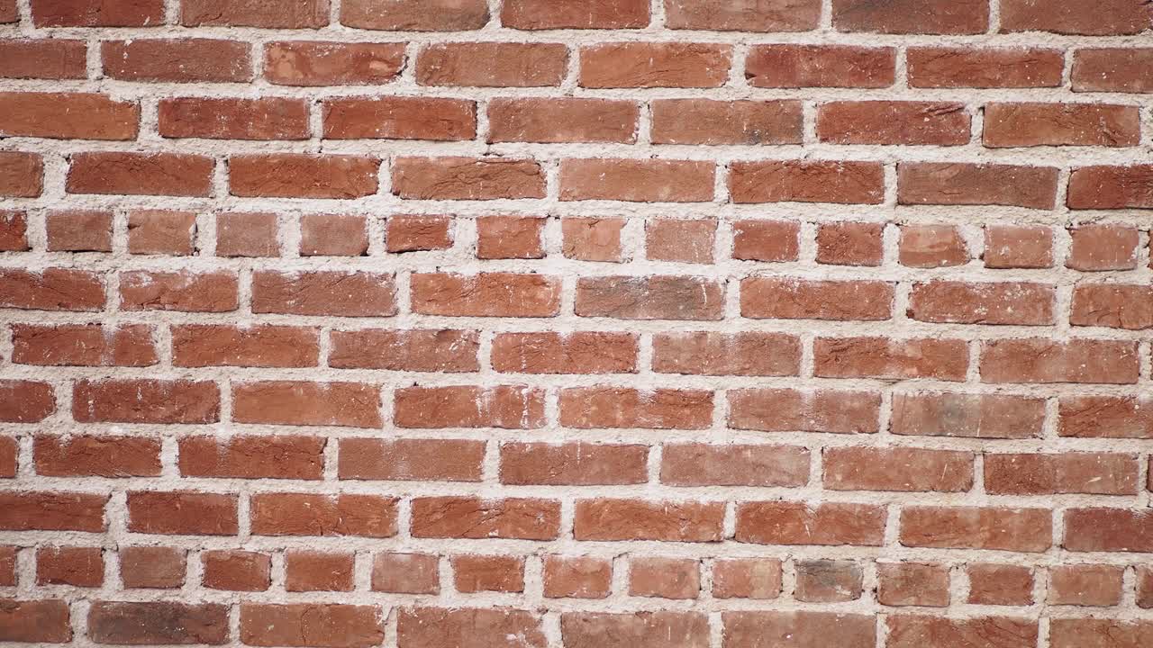 빨간 벽돌 벽의 질감