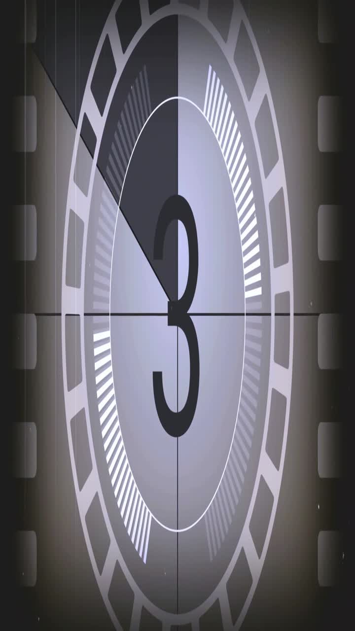 Retro Filmaftelling met Vintage Filmrol Effect