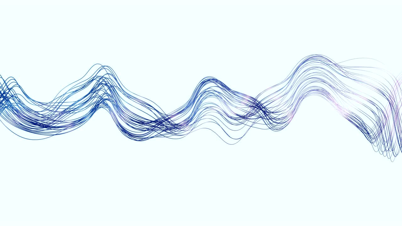 4k líneas onduladas abstractas.