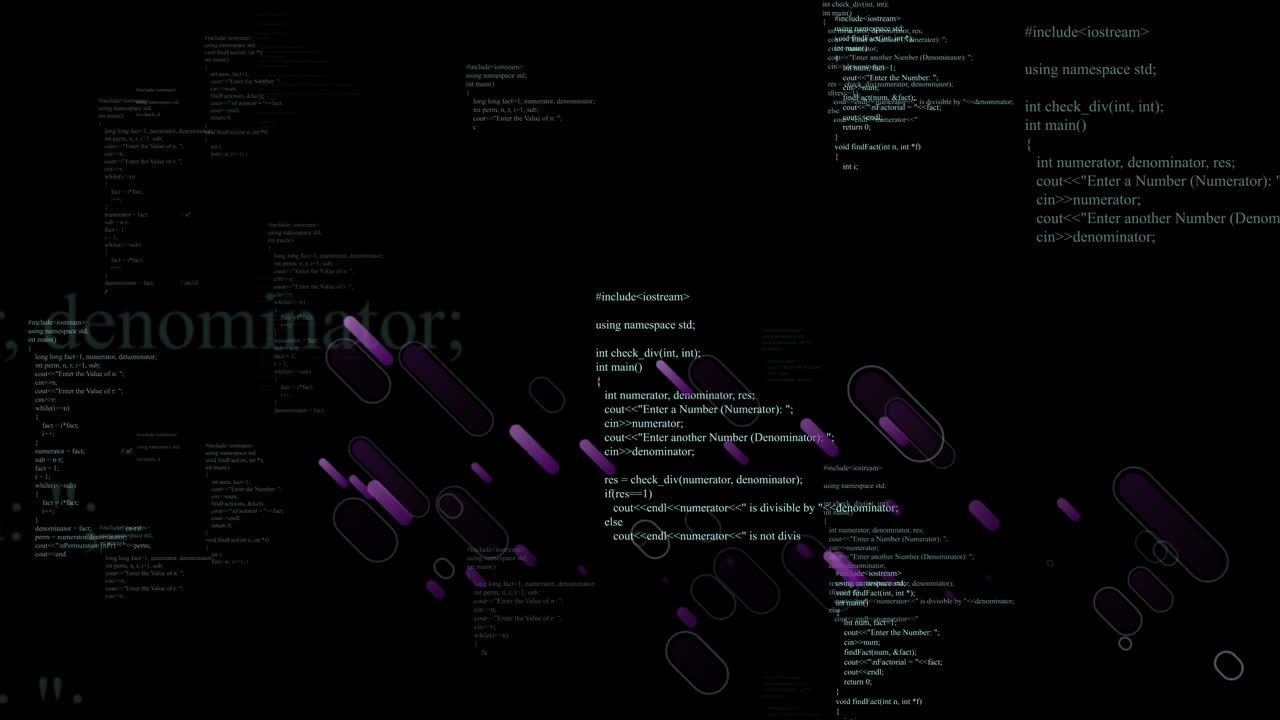 Animation of shapes over data processing