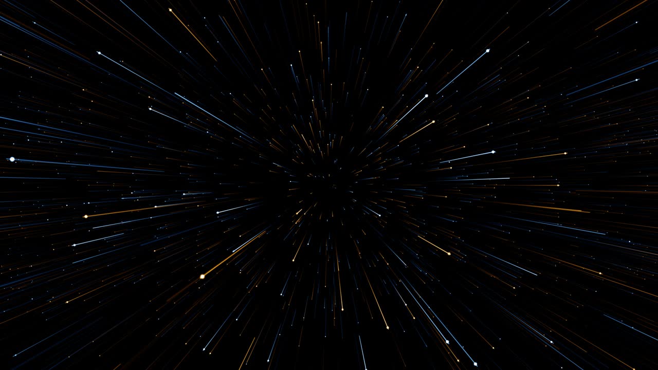 Particles dust abstract light bokeh motion titles cinematic background loop
