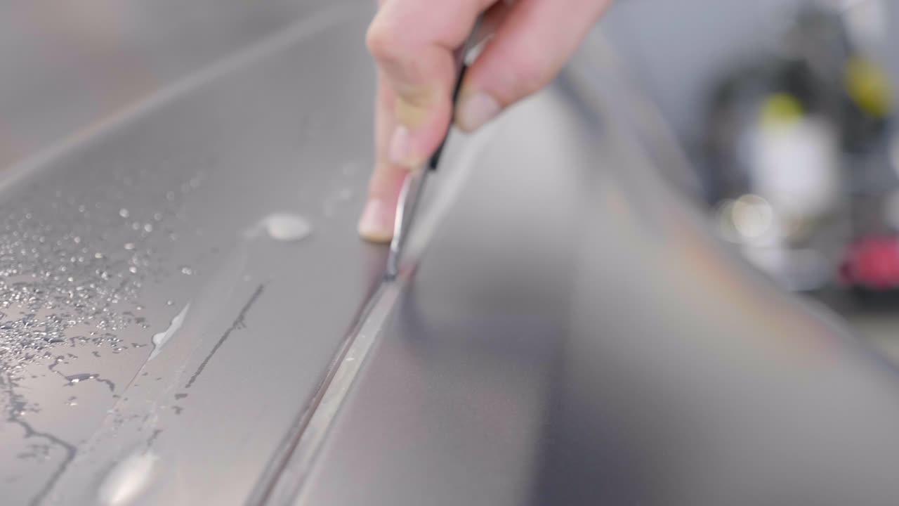 근접 추적  ⁇  칼 매트에 절단