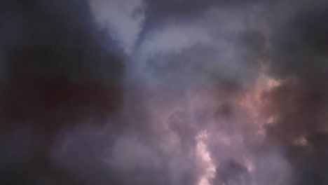 animation of shapes moving over clouds