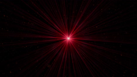 abstract red starburst background