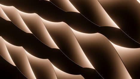 abstract geometric wave design