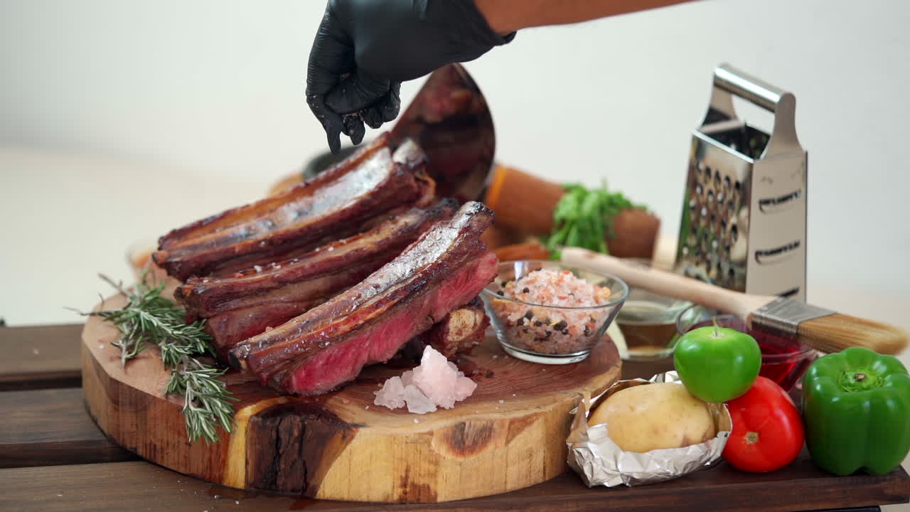 슬로우모션 갈비뼈와 솔트