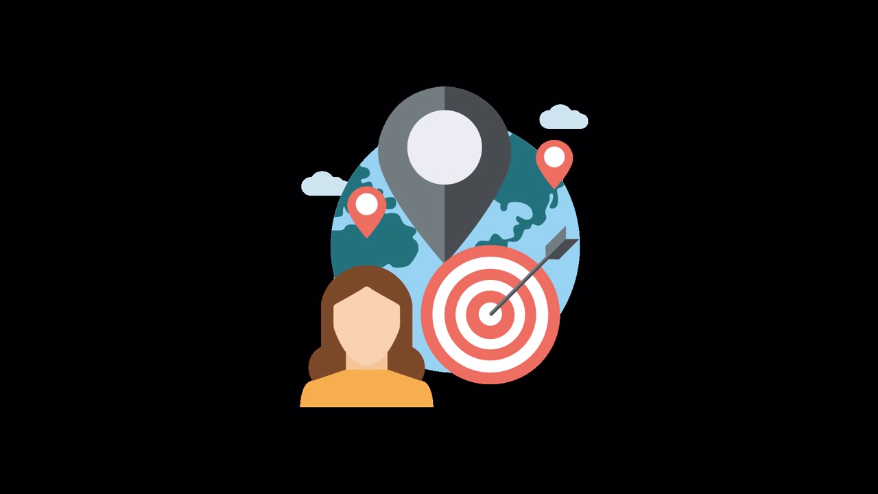 Global Audience Targeting and Location Services Animation