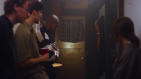 man is kicked out of party