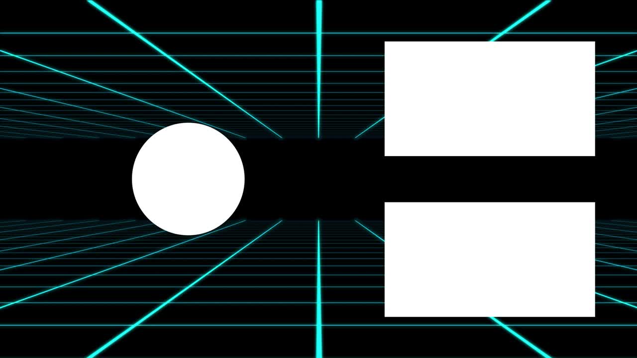 movimiento de la cuadrícula card end ending screen motion graphics