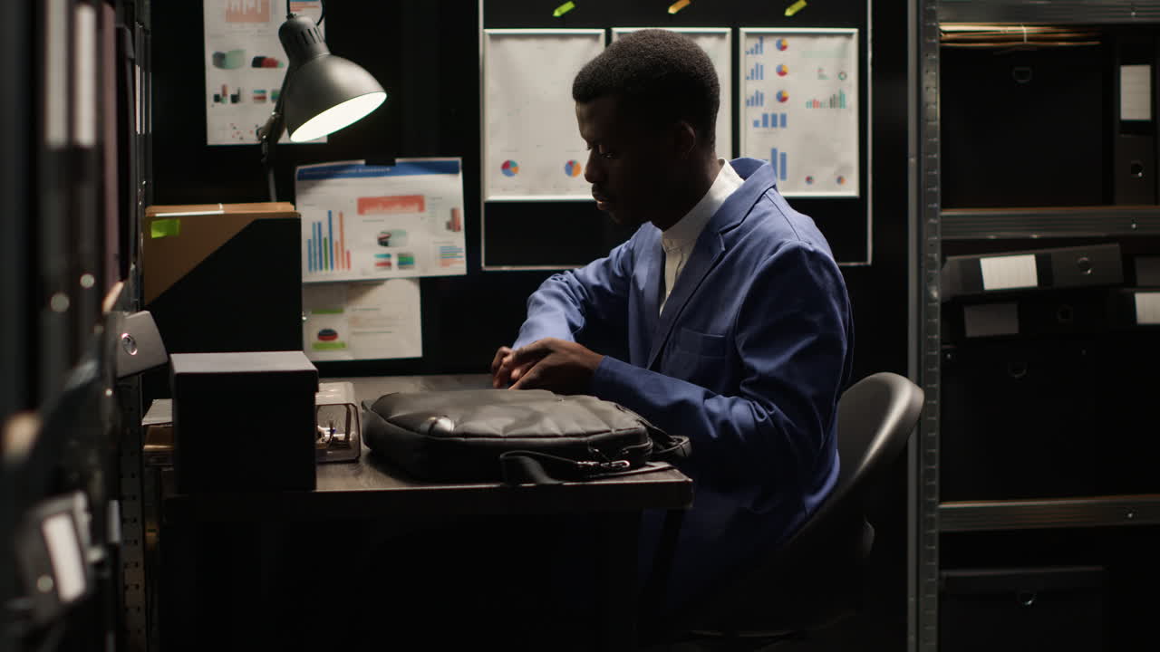 Man working in office