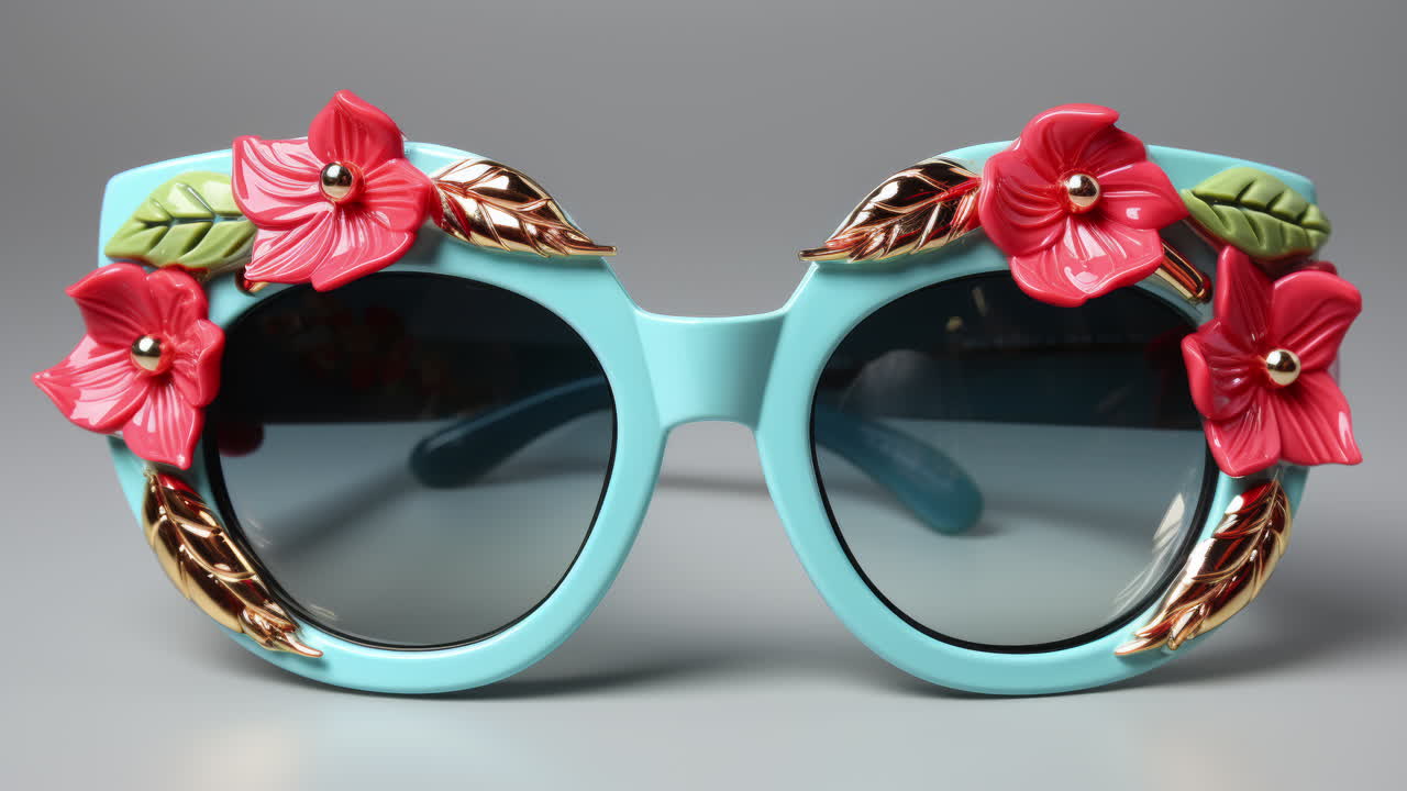 gafas de sol vintage frescas hechas con ai