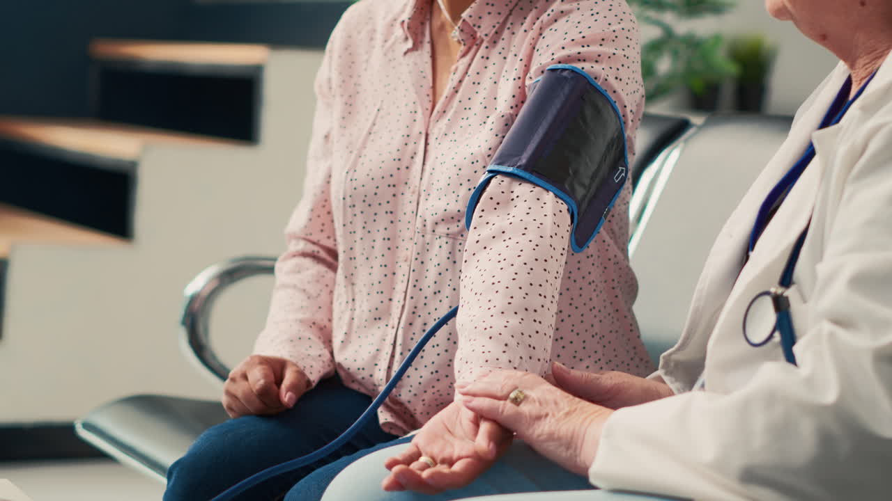 Medical Consultation and Blood Pressure Measurement