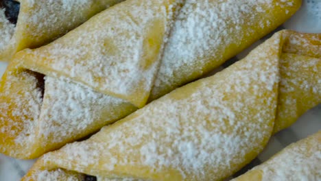 Pastelería-Húngara,-Hasta-Glaseado-Burgenland-Kifli