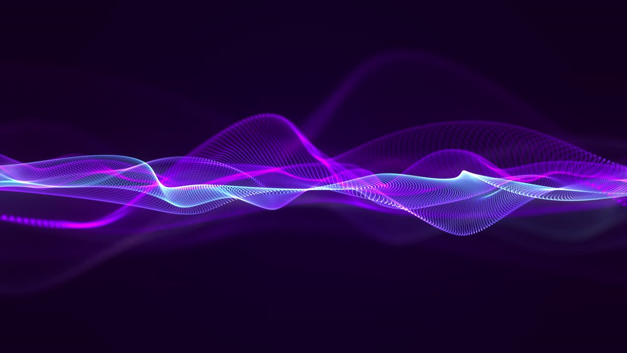 abstract waveform futuristic motion background