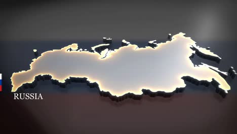 3d animated map of russia