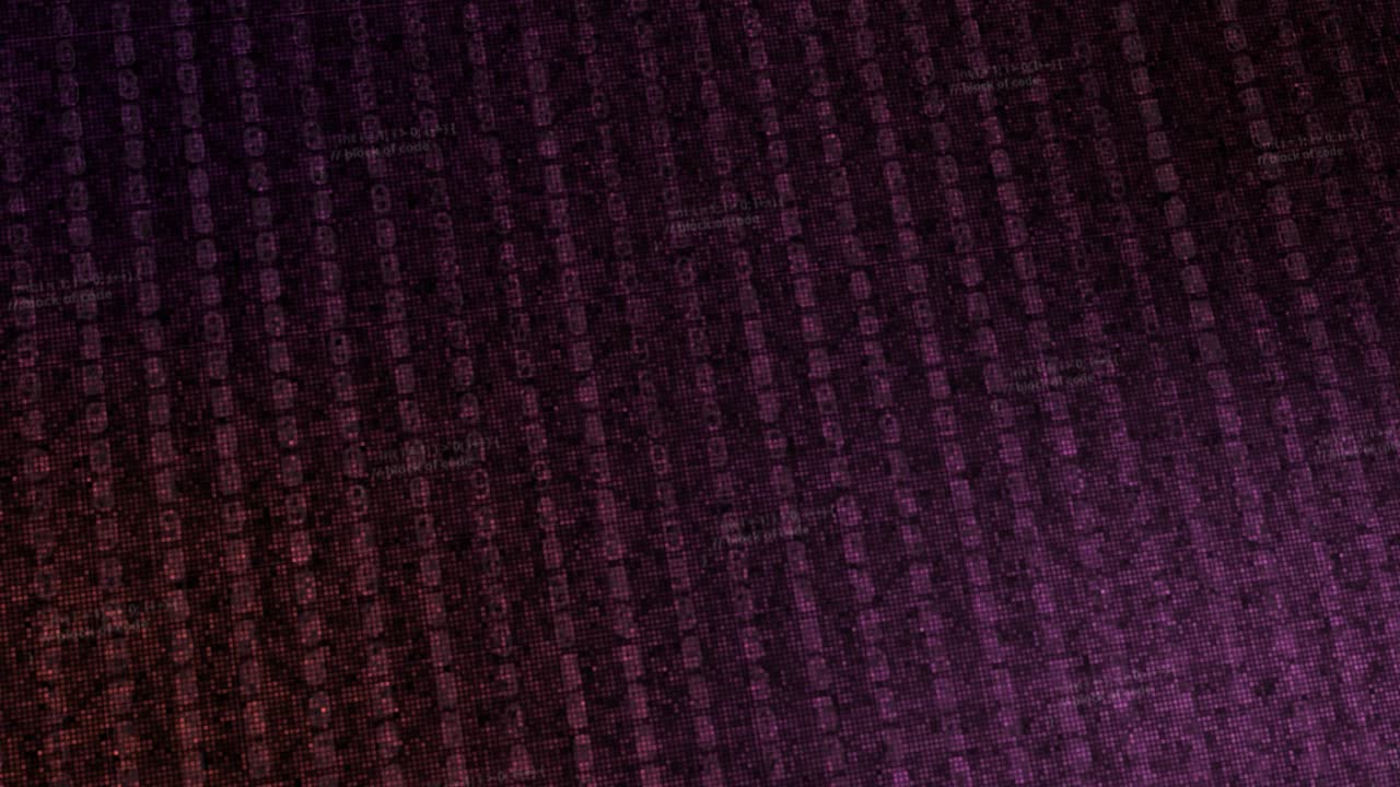 Abstract Digital Code Background