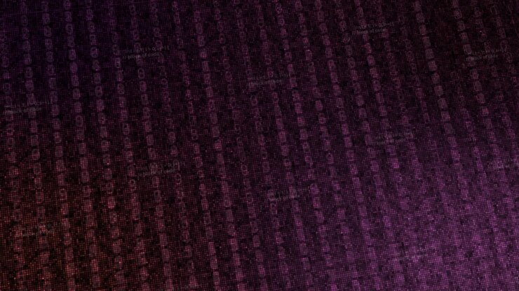 Abstract Digital Code Background