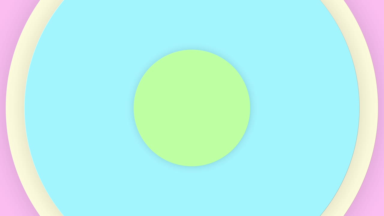 Abstract pattern Circle background with moving shapes. modern animation. 4k video