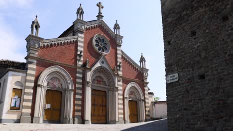 gothic architecture in piedmont, italy