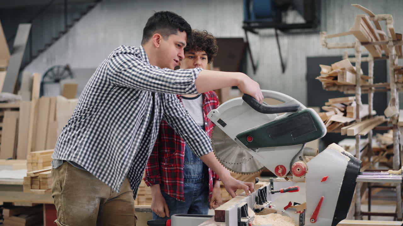 Woodworking Training Session