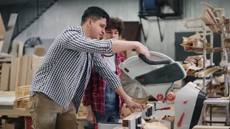 woodworking training session