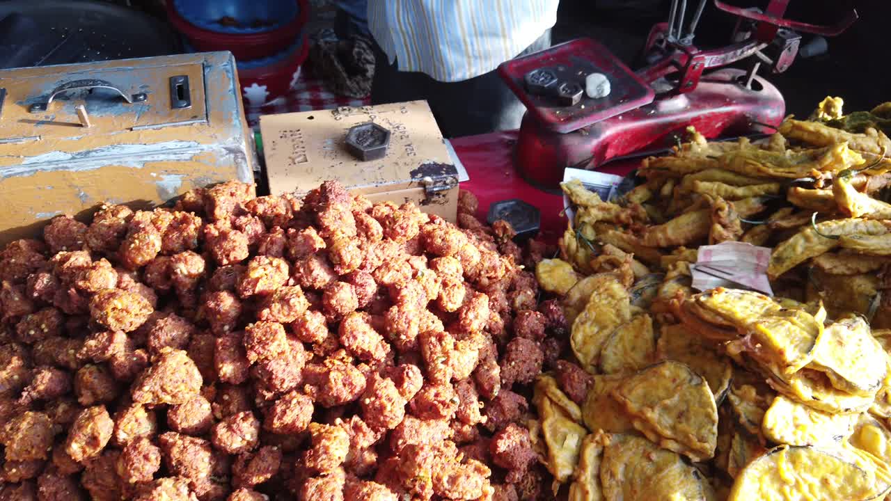 comida popular y famosa de la calle del subcontinente indio
