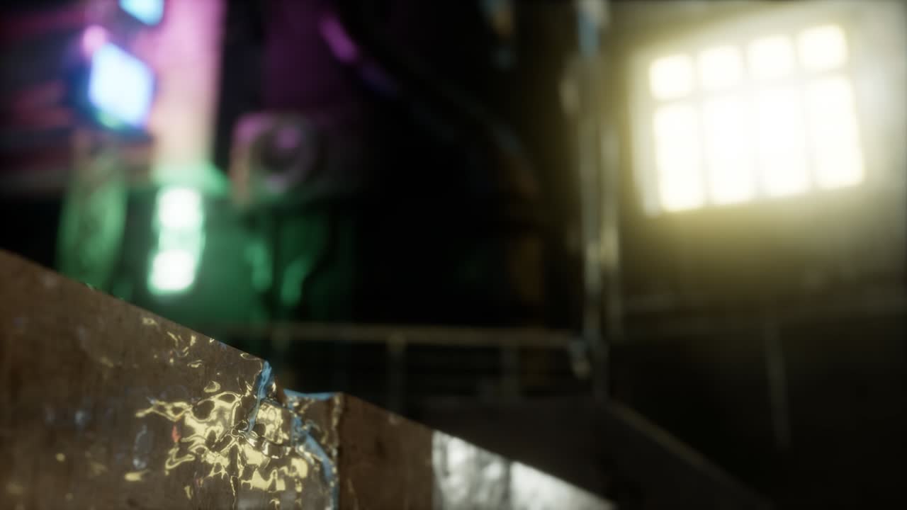 calles vacías de la ciudad en cuarentena en la lluvia por la noche