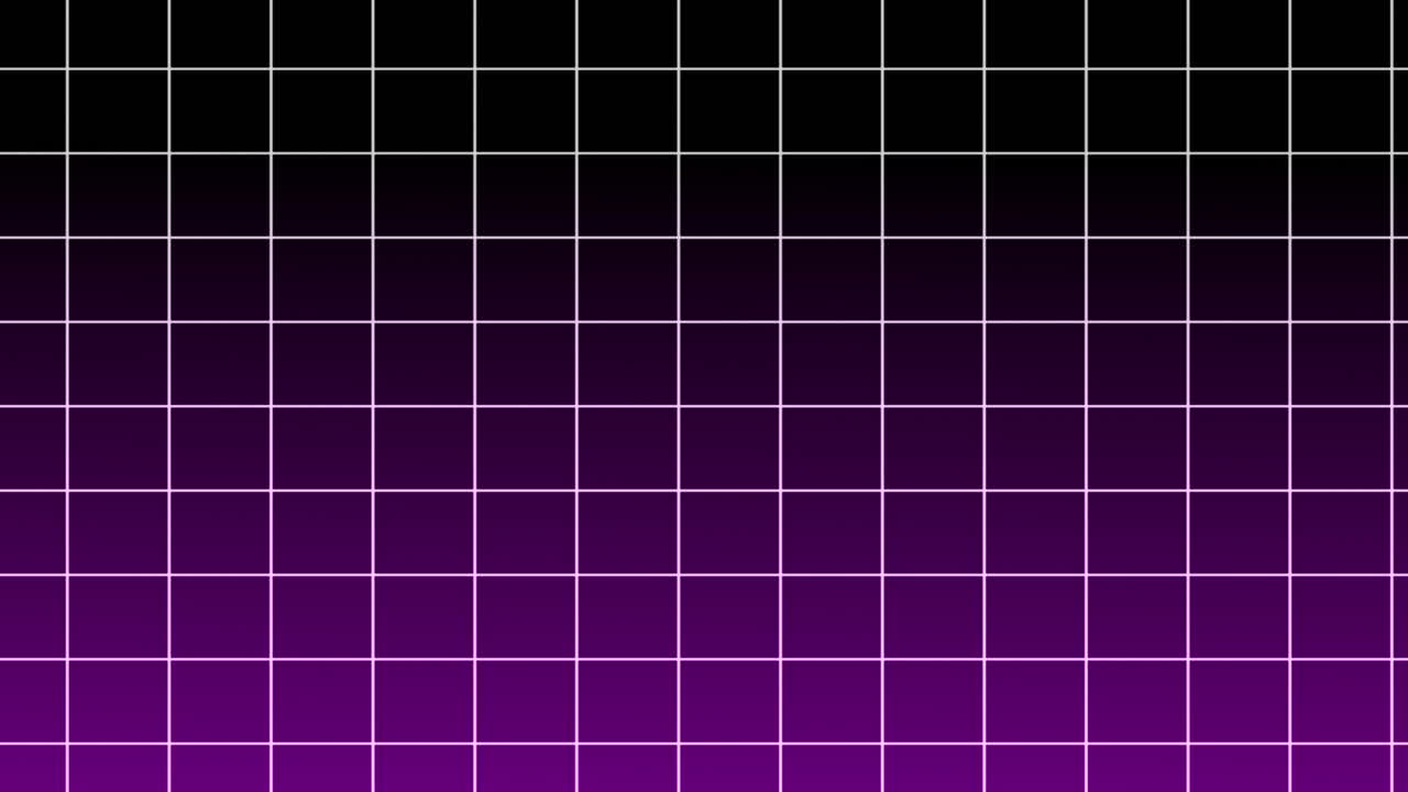 Modern Digital Grid Pattern with Dark Purple Gradient Background