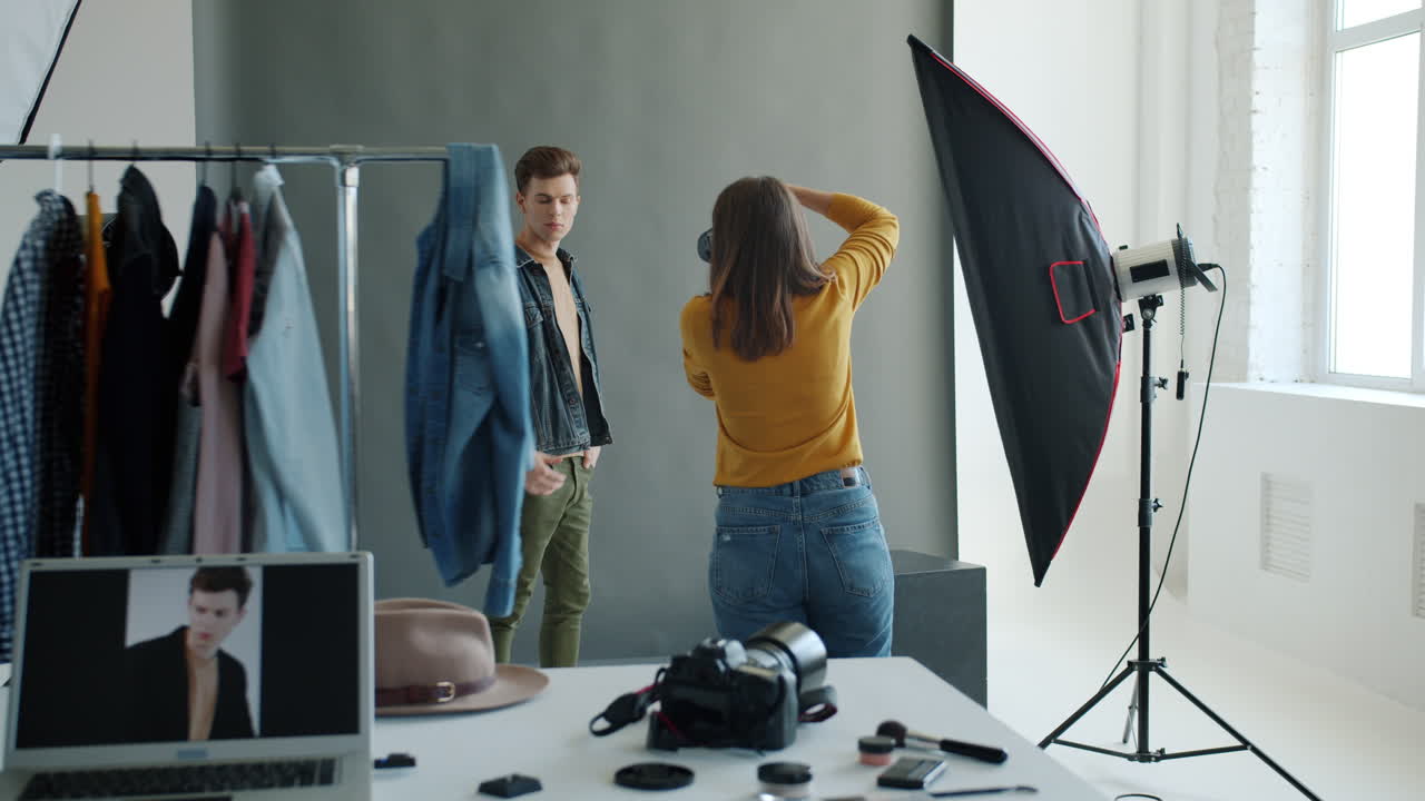 Fashion Photography Shoot in Studio