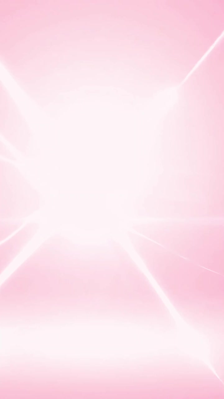 Estelas de luz abstractas y destellos luminosos sobre fondo rosa
