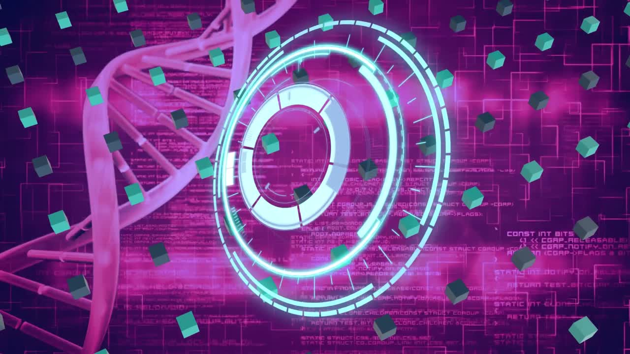 과학 데이터 처리의 클럭 오버 애니메이션