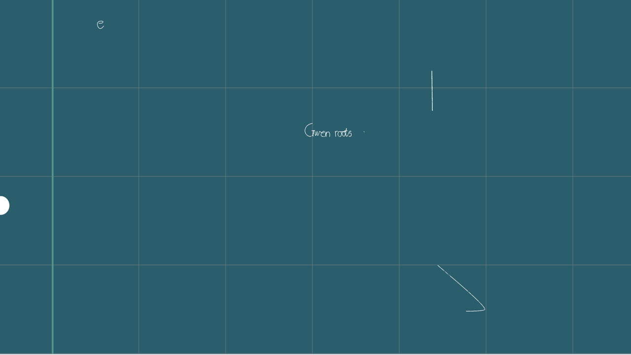 animación de equipos geométricos y icono de paleta de colores contra ecuaciones matemáticas.