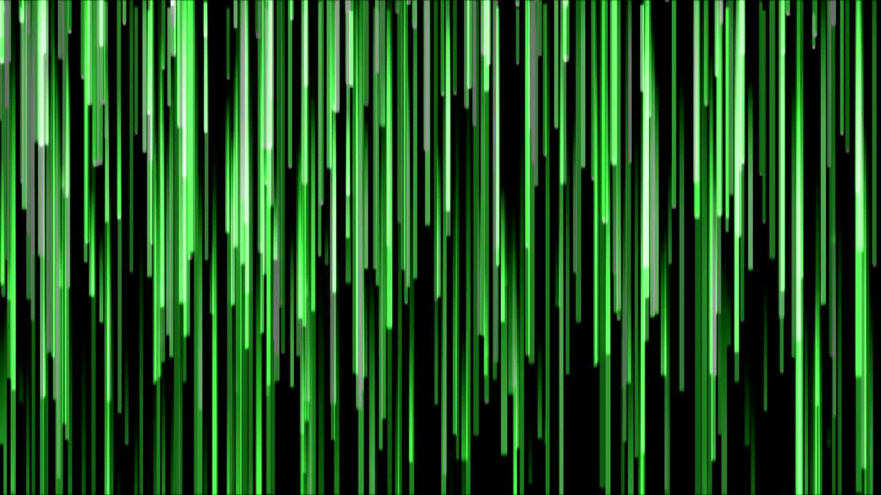 4k cayendo líneas brillantes.